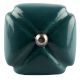 Solid Forest Green Square Ceramic Wine Stopper